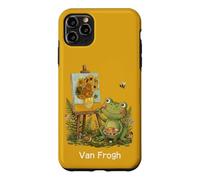 Carcasa para iPhone 11 Pro MAX Van Gogh Funny Art Juego de Palabras con diseño de Girasoles