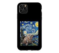 Carcasa para iPhone 11 Pro MAX Van Gogh Starry Night Blob Fish Pintura Arte