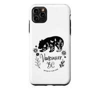 Carcasa para iPhone 11 Pro MAX Vancouver BC Bear & Flowers Nature At Your Door Design