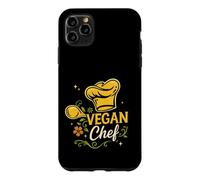 Carcasa para iPhone 11 Pro MAX Vegan Chef para Cocina Vegana y nutrición basada en Plantas