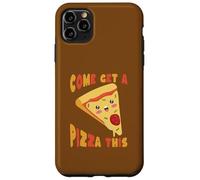 Carcasa para iPhone 11 Pro MAX Ven a Buscar una Pizza Este Lindo y Divertido Kawaii