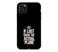 Carcasa para iPhone 11 Pro MAX Ventiladores de proyección Astral Viaje Espiritual Fuera del Cuerpo Cósmico