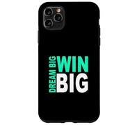 Carcasa para iPhone 11 Pro MAX Verde Azulado Claro Aqua Color Dream/Win Big Light Teal Aqua