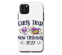 Carcasa para iPhone 11 Pro MAX Viaje de Chicas Nueva Orleans 2027 Mardi Gras NOLA Girls Travel