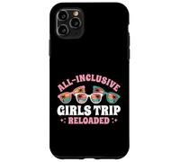 Carcasa para iPhone 11 Pro MAX Viaje de niñas Todo Incluido Reloaded Resort Vacaciones Viajero