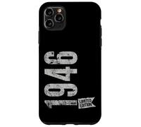 Carcasa para iPhone 11 Pro MAX Vintage 1946 Edición Limitada Born In 1946 80th B-Day Retro