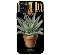 Carcasa para iPhone 11 Pro MAX Vintage Aloe Vera Planta Papá Naturaleza Flora Jardinero