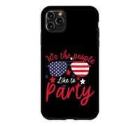Carcasa para iPhone 11 Pro MAX Vintage American Flag 4th July We The People Like To Party