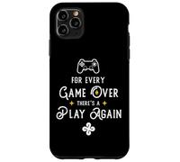 Carcasa para iPhone 11 Pro MAX Vintage de Jugador Divertido para Cada Juego Hay un Juego de Nuevo
