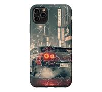 Carcasa para iPhone 11 Pro MAX Vintage Distress JDM Legends Drift Racing Cars Tokio Street