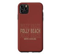 Carcasa para iPhone 11 Pro MAX Vintage Folly Beach Carolina del Sur