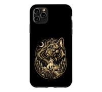 Carcasa para iPhone 11 Pro MAX Vintage French Bulldog Cosmic Night Sky Dog Lover