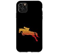Carcasa para iPhone 11 Pro MAX Vintage Horse Rider Girl 80s Hunter Jumper