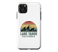 Carcasa para iPhone 11 Pro MAX Vintage Mountains Hiking Camping Lake Tahoe California