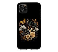 Carcasa para iPhone 11 Pro MAX Vintage Pressed Flowers Butterflies Floral Boho Wildflowers