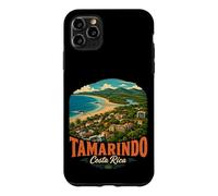 Carcasa para iPhone 11 Pro MAX Vintage Tamarindo Costa Rica Travel Souvenir Monumento Regalo