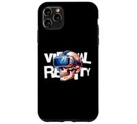 Carcasa para iPhone 11 Pro MAX Virtual Reality Skull VR Gamer Futuristic Art
