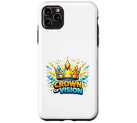 Carcasa para iPhone 11 Pro MAX Visión Liderazgo Ambición Corona Motivación Diseño Gráfico