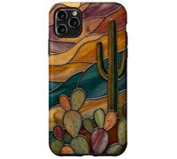 Carcasa para iPhone 11 Pro MAX Vitral Cactus Artful Trendy