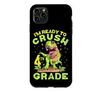 Carcasa para iPhone 11 Pro MAX Volver a la Escuela Cuarto Grado Crush Dinosaur