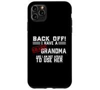 Carcasa para iPhone 11 Pro MAX Volver Tengo UNA Abuela Loca Y NO Miedo Usar SU Meme