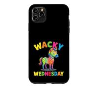 Carcasa para iPhone 11 Pro MAX Wacky Wednesday Niños y Maestros | Mismatch Day Spirit Week