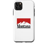 Carcasa para iPhone 11 Pro MAX Washington Mountain Graphic Rojo/Blanco Retro Vintage Syle