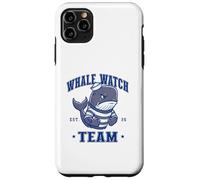 Carcasa para iPhone 11 Pro MAX Whale Watch Team Watching Crew Sports Mascot Sailor