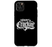 Carcasa para iPhone 11 Pro MAX What's Cracking Funny tee Gothic Old English Graffiti Style