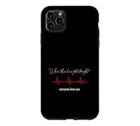 Carcasa para iPhone 11 Pro MAX When This Line Gets Straight Everyone Love You - Funny