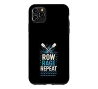 Carcasa para iPhone 11 Pro MAX Whitewater Adventure River Rafting Crew Emoción al Aire Libre