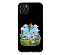 Carcasa para iPhone 11 Pro MAX Wind Line Calm Cometa Carrete Viento