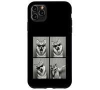 Carcasa para iPhone 11 Pro MAX Wolf PhotoBooth Gafas de Sol Divertido Dab Amante de los