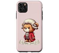 Carcasa para iPhone 11 Pro MAX Wolgang Amadeus Mozart Osito de Peluche música clásica