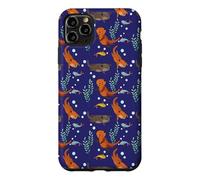 Carcasa para iPhone 11 Pro MAX Womens Girls Kids Pattern Sea Otter Lover