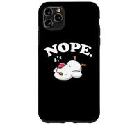 Carcasa para iPhone 11 Pro MAX Womens Kids Boys Funny Hen Kawaii Nope Chicken Lover