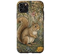 Carcasa para iPhone 11 Pro MAX Woodland Squirrel Cottagecore Estilo Libro de Cuentos