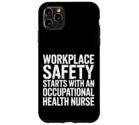Carcasa para iPhone 11 Pro MAX Workplace Safety Starts with Health Nurse -