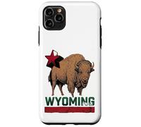 Carcasa para iPhone 11 Pro MAX Wyoming Cowboy State Buffalo - Camiseta Vintage