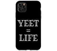 Carcasa para iPhone 11 Pro MAX Yeet Equals Life - Funny Gamer YEET Meme For Yeeting Yeets