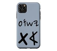 Carcasa para iPhone 11 Pro MAX Yeshua Aleph TAV Jesús Primero Último en Paleo Hebreo (Negro)