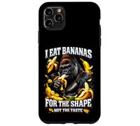 Carcasa para iPhone 11 Pro MAX Yo como plátanos para la Forma, no el Gusto Humor para Adultos Meme