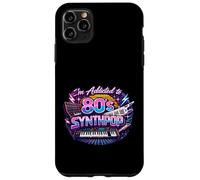 Carcasa para iPhone 11 Pro MAX Yo también Soy Adicto al Synthpop de los 80