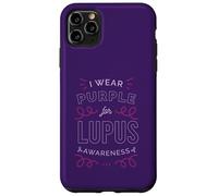 Carcasa para iPhone 11 Pro MAX YO Uso Morado para Lupus Conciencia SLE Meme