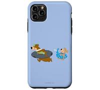 Carcasa para iPhone 11 Pro MAX Yogi Bear Yogi and Boo Boo Going Swimming