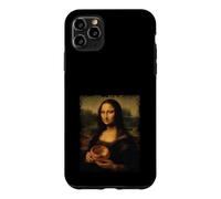 Carcasa para iPhone 11 Pro MAX Yorkshire Pudín Comida británica Divertido Mona Lisa