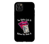 Carcasa para iPhone 11 Pro MAX You Gotta Lick It Before You Stick It Funny Adult Joke