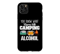 Carcasa para iPhone 11 Pro MAX You Know What Rhymes with Camping Alcohol Lover
