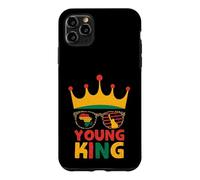 Carcasa para iPhone 11 Pro MAX Young King African American Black History Juneteenth