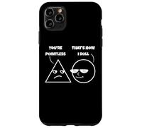 Carcasa para iPhone 11 Pro MAX You'Re Pointless Funny Math Geometry Pun